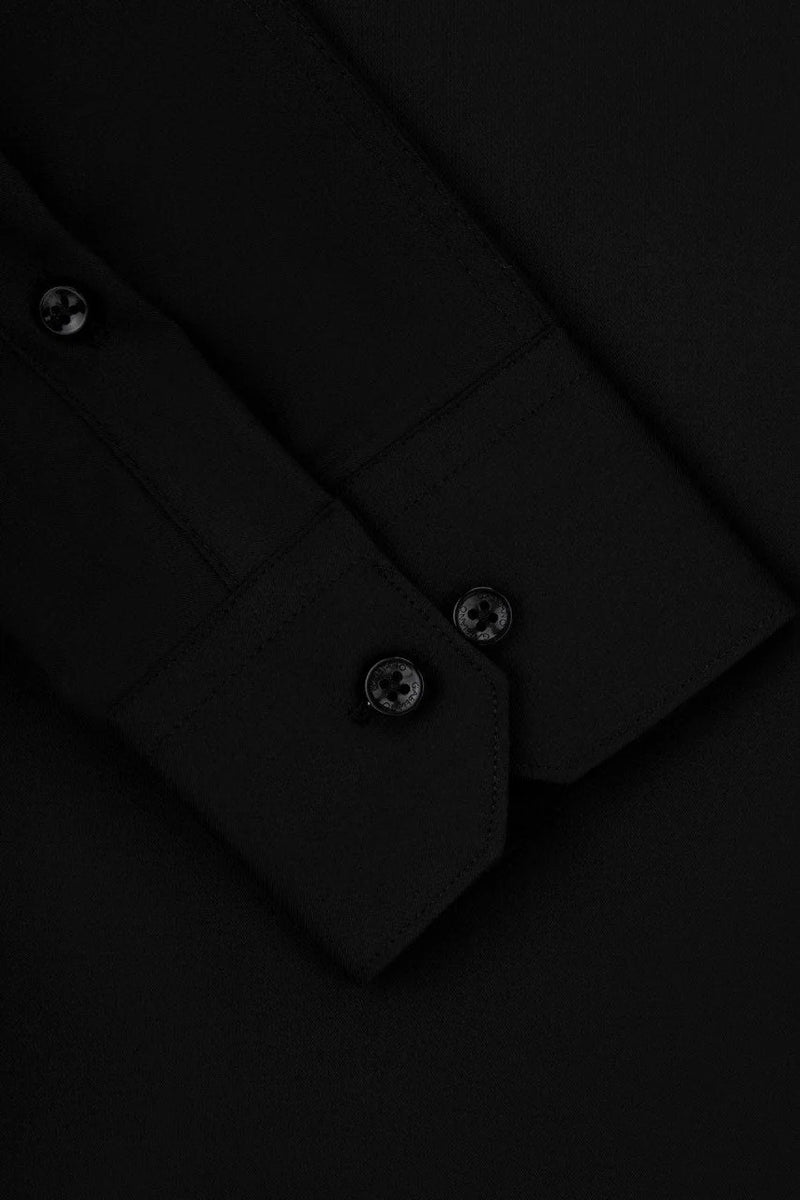 Gabbiano Royal Classic Bamboo Dress Shirt Black Cuff