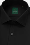 Gabbiano Royal Classic Bamboo Dress Shirt Black Front 