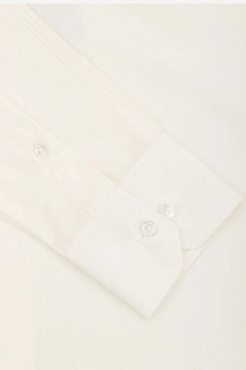 Gabbiano Royal Classic Bamboo Dress Shirt Cream Cuff