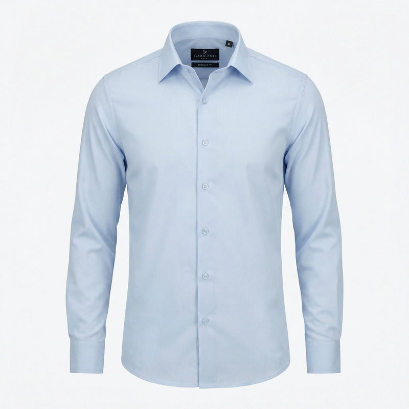 Gabbiano Royal Classic Bamboo Dress Shirt Light Blue Model