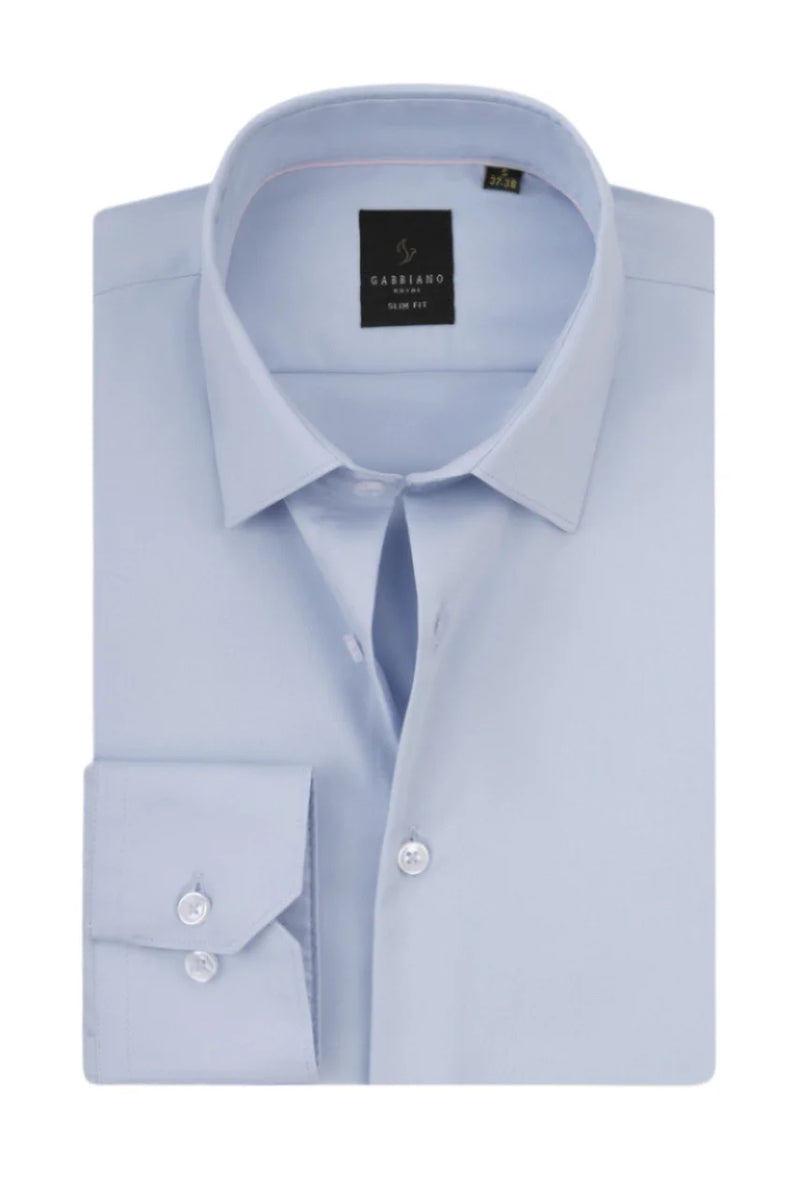Gabbiano Royal Classic Bamboo Dress Shirt in Light Blue Main
