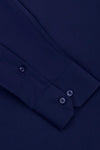 Gabbiano Royal Classic Bamboo Dress Shirt Navy Cuff