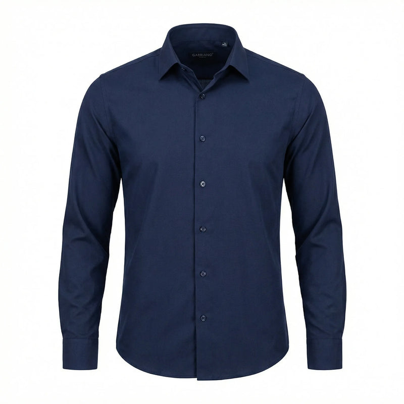 Gabbiano Royal Classic Bamboo Dress Shirt Navy Model