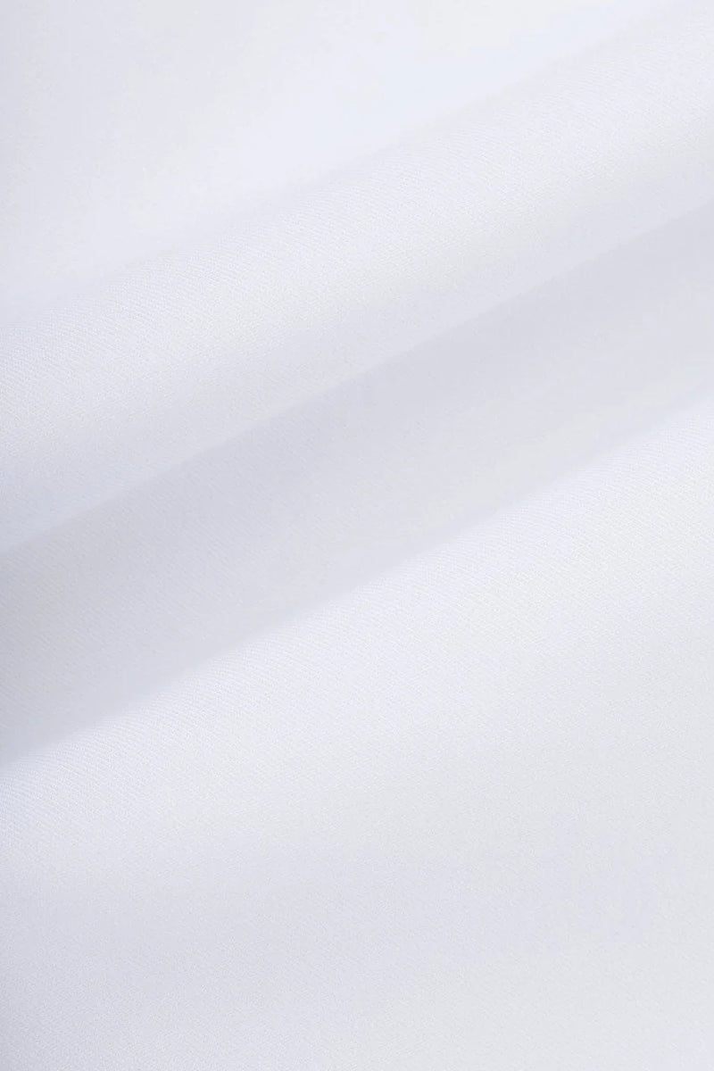 Gabbiano Royal Classic Bamboo Dress Shirt White Detail